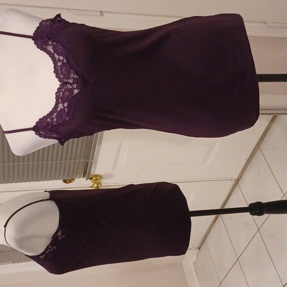 4/$30 Purple Lacy Camisole - Size Medium - Picture 1 of 7